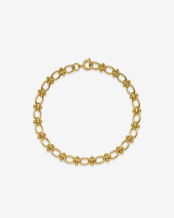 Biżuteria JW PEI B Chain Bracelets Women Złote | PL1402QZ