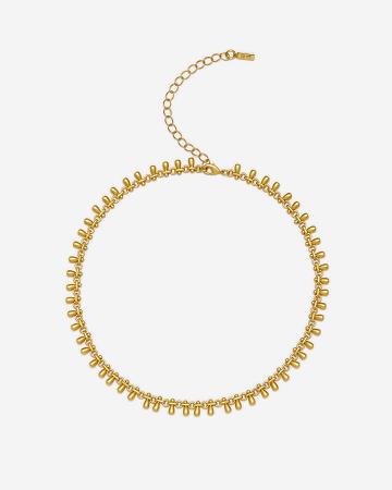 Biżuteria JW PEI B Chain Necklace Women Złote | PL1403WY