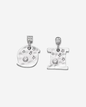 Biżuteria JW PEI Cosmos Earrings Women Srebrne | PL1413SO