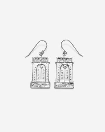 Biżuteria JW PEI Roman Arch Earrings Women Srebrne | PL1461IS
