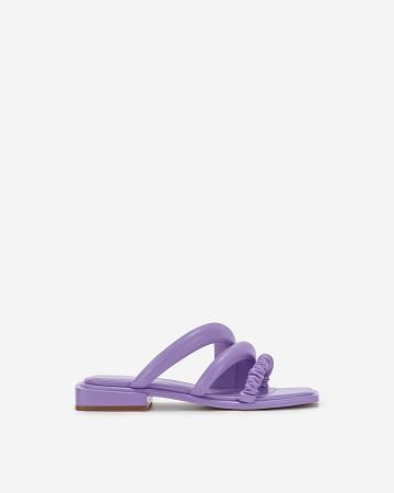Buty JW PEI Jada Płaskie Mule Women Fioletowe | PL1475CE