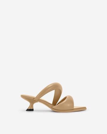 Buty JW PEI Sara Mule Women Brązowe | PL1512UT