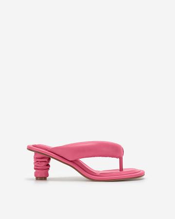 Buty JW PEI Talia Puffed Sandal Women Różowe | PL1516AP
