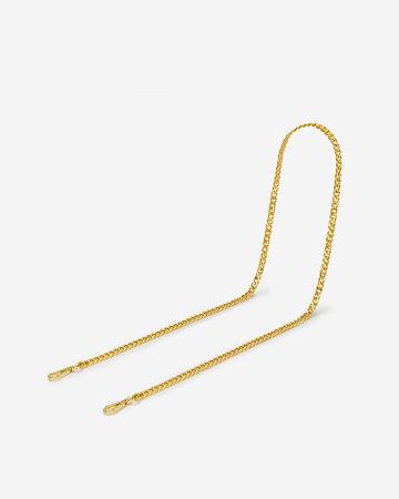 Pasek Łańcuszkowy JW PEI Iris Golden Women Złote | PL1375MA