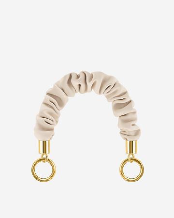 Pasek Łańcuszkowy JW PEI Scrunchie Women Białe | PL1394LH