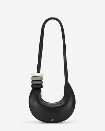 Torba Crossbody JW PEI Abacus Women Czarne | PL1003KI