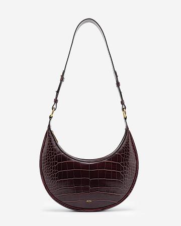 Torba Crossbody JW PEI Carly Saddle Women Brązowe | PL1008VD