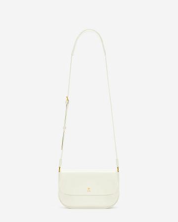 Torba Crossbody JW PEI Debby Flap Women Białe | PL1011MA