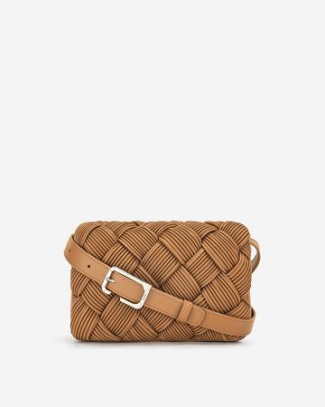Torba Crossbody JW PEI Maze Women Brązowe | PL1039WY