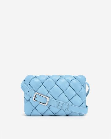 Torba Crossbody JW PEI Maze Women Turkusowe | PL1049SO