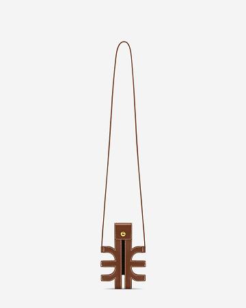 Torba Na Telefon JW PEI FEI Cut-Out Women Brązowe | PL1169WY