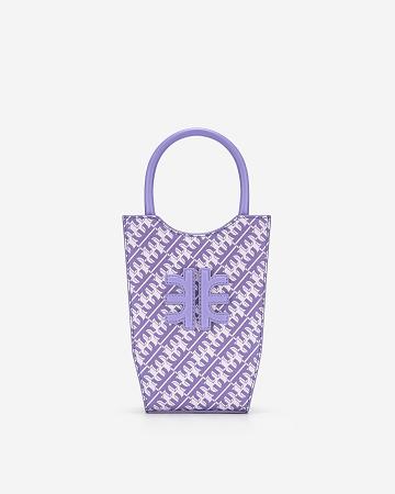 Torba Na Telefon JW PEI FEI Women Białe Fioletowe | PL1192NB