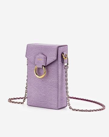 Torba Na Telefon JW PEI Lola Gradient Chain Women Fioletowe | PL1206DN
