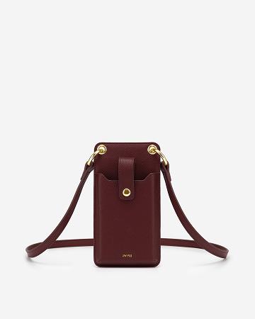 Torba Na Telefon JW PEI Quinn Women Bordowe | PL1208GL