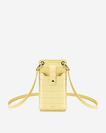 Torba Na Telefon JW PEI Quinn Women Żółte | PL1209HK