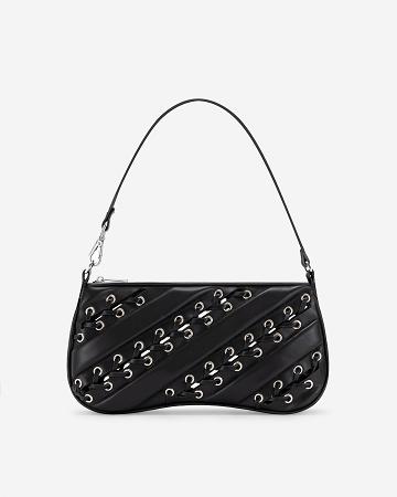Torby Przez Ramię JW PEI Eva Straps Klasyczne Women Czarne | PL1245MA