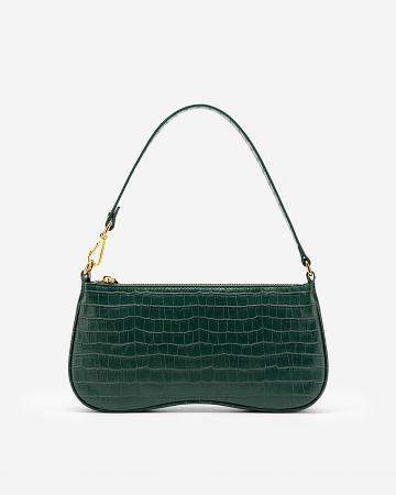Torby Przez Ramię JW PEI Eva Women Zielone Oliwkowe | PL1263KI