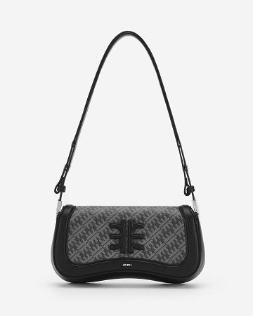 Torby Przez Ramię JW PEI FEI Joy Women Czarne | PL1272QZ