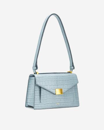 Torby Przez Ramię JW PEI Lilian Women Turkusowe | PL1313HK