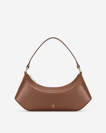 Torby Przez Ramię JW PEI Lily Women Brązowe | PL1316LH