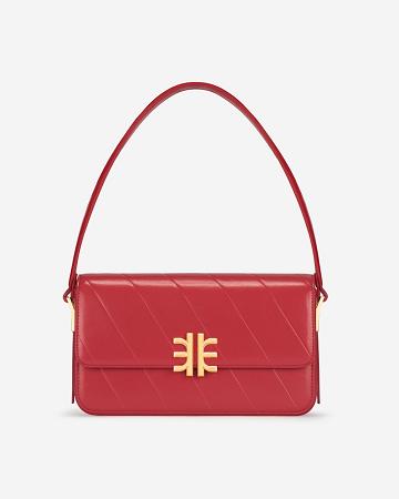 Torby Przez Ramię JW PEI Mira Women Czerwone | PL1336DN