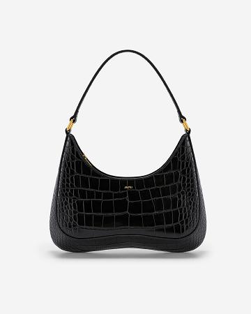 Torby Przez Ramię JW PEI Ruby Women Czarne | PL1340JJ