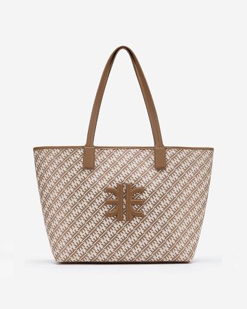 Torby Tote JW PEI FEI Women Brązowe | PL1346VD