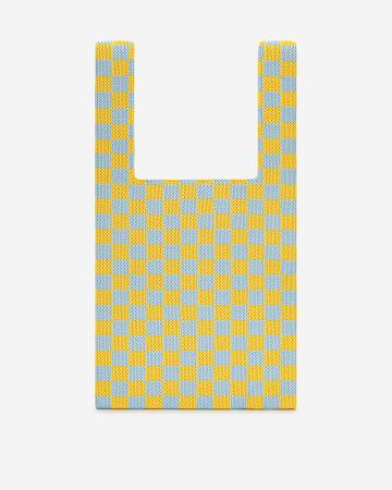 Torby Tote JW PEI Shea Checkerboard Trykotowy Women Żółte | PL1353RW