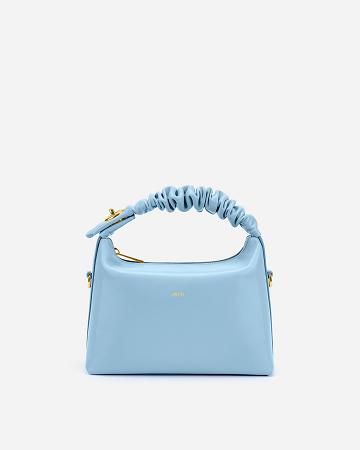 Torebki JW PEI Cora Top Handle Women Niebieskie | PL1081KI