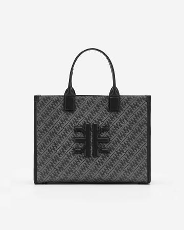 Torebki JW PEI FEI Medium Tote Women Czarne | PL1092EX