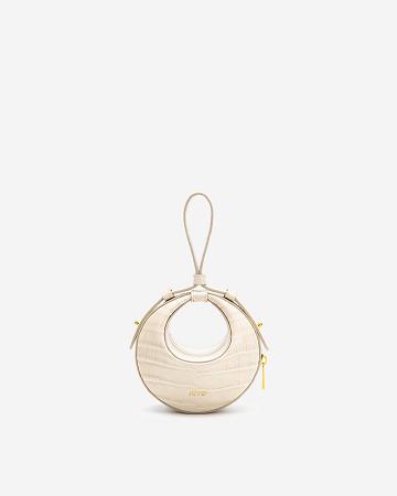 Torebki JW PEI Rantan Super Mini Women Beżowe | PL1134LH