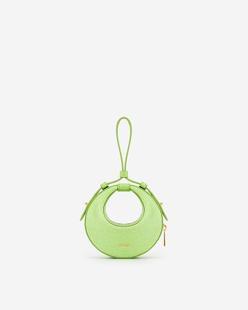 Torebki JW PEI Rantan Super Mini Women Zielone | PL1132JJ