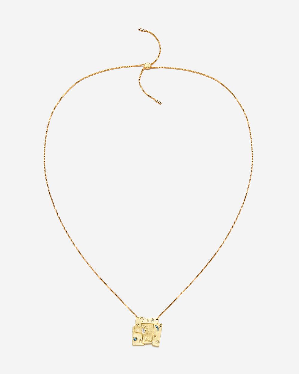 Biżuteria JW PEI Cosmos Combination Necklace Women Złote Kolorowe | PL1409IS