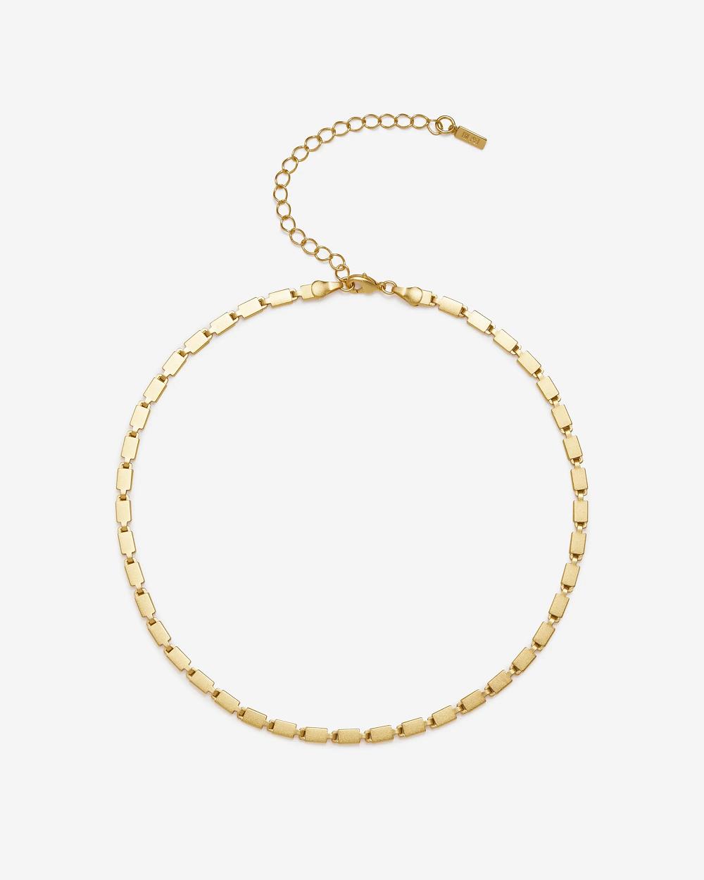 Biżuteria JW PEI D Chain Necklace Women Złote | PL1422XF