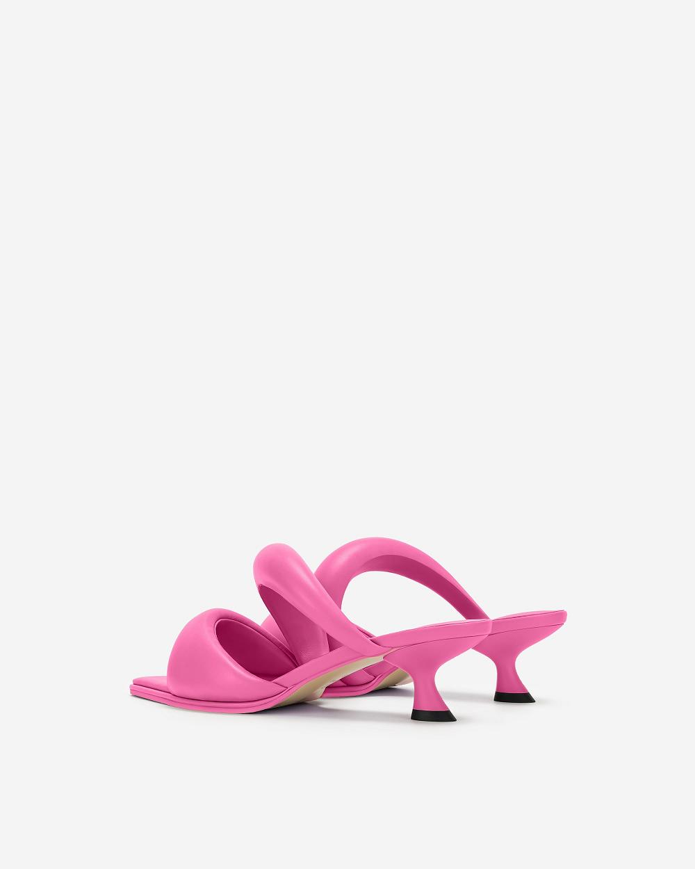Buty JW PEI JW PEI Sara Mule Women Różowe | PL1483RW