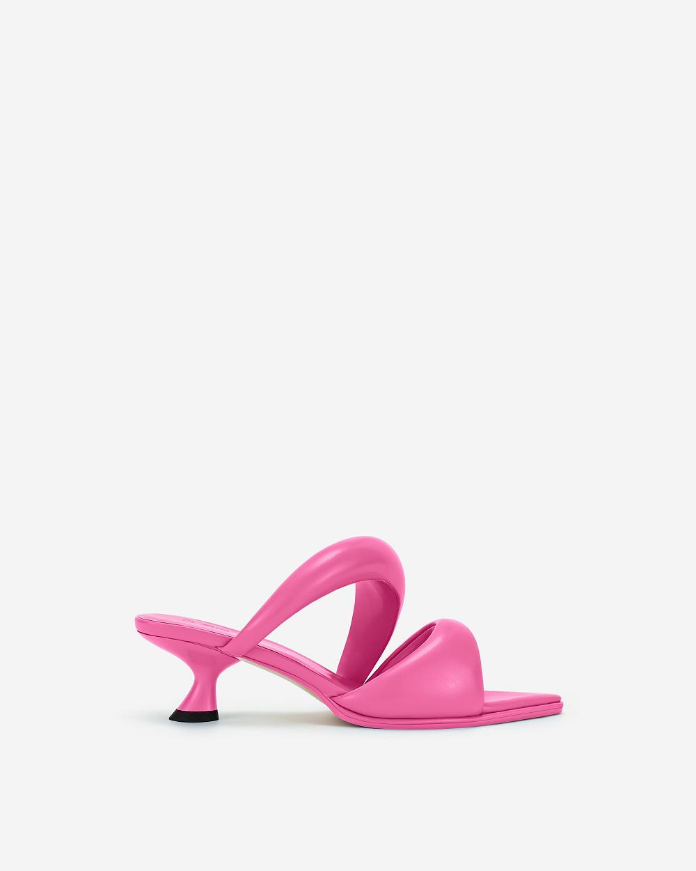 Buty JW PEI JW PEI Sara Mule Women Różowe | PL1483RW
