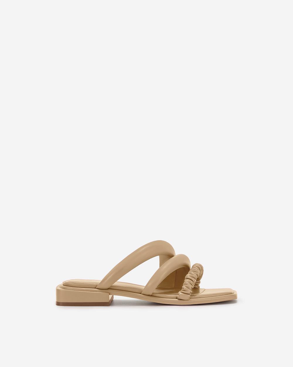 Buty JW PEI Jada Płaskie Mule Women Brązowe | PL1474XF