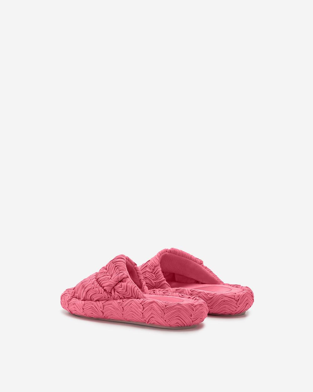 Buty JW PEI Lilah Woven Platformie Sandal Women Różowe | PL1491SO