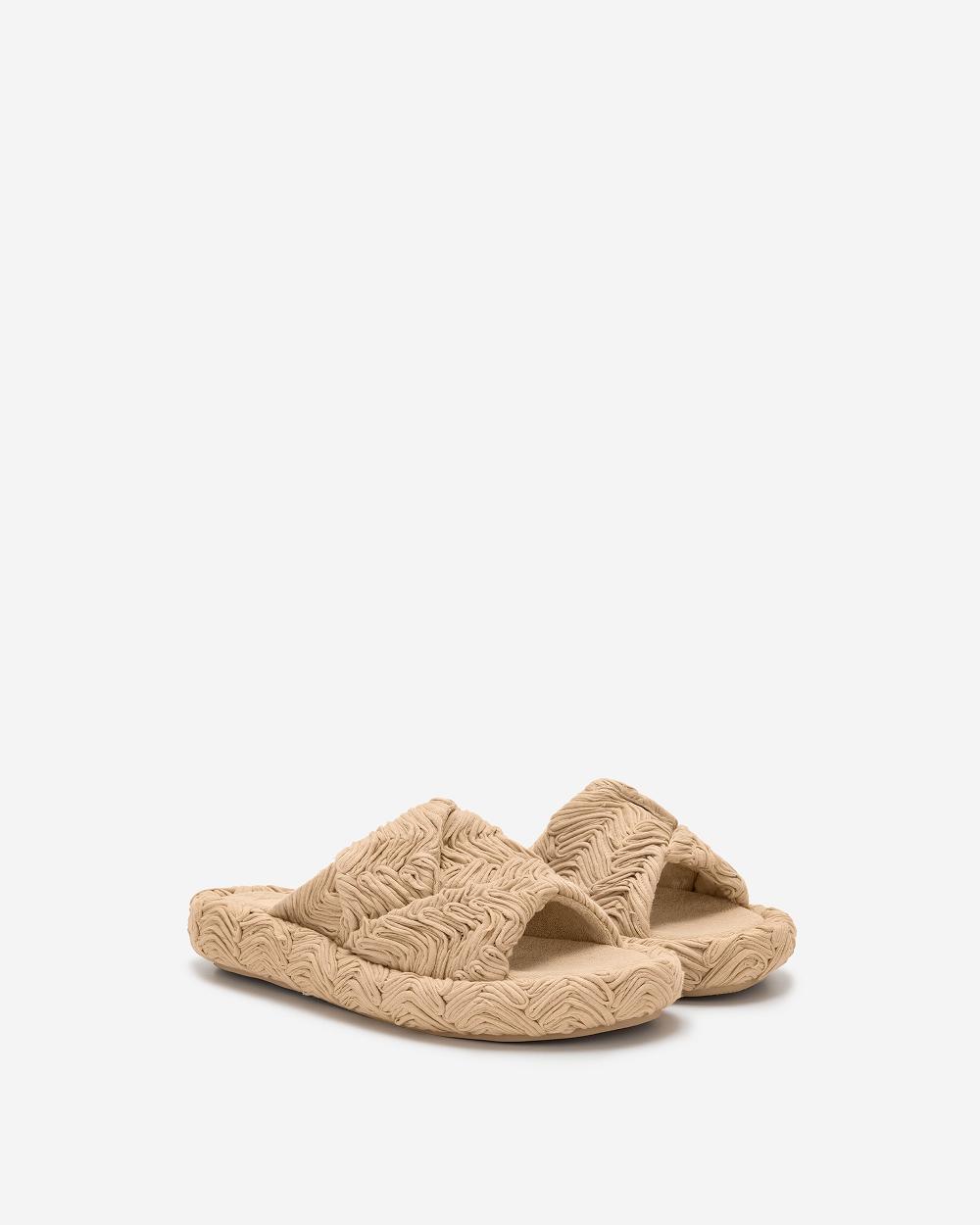 Buty JW PEI Lilah Woven Platformie Sandal Women Beżowe | PL1492DN