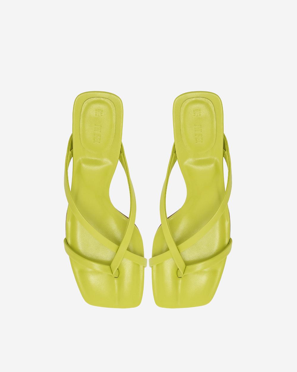 Buty JW PEI Maeve Z Paskami Mule Women Oliwkowe | PL1500XF