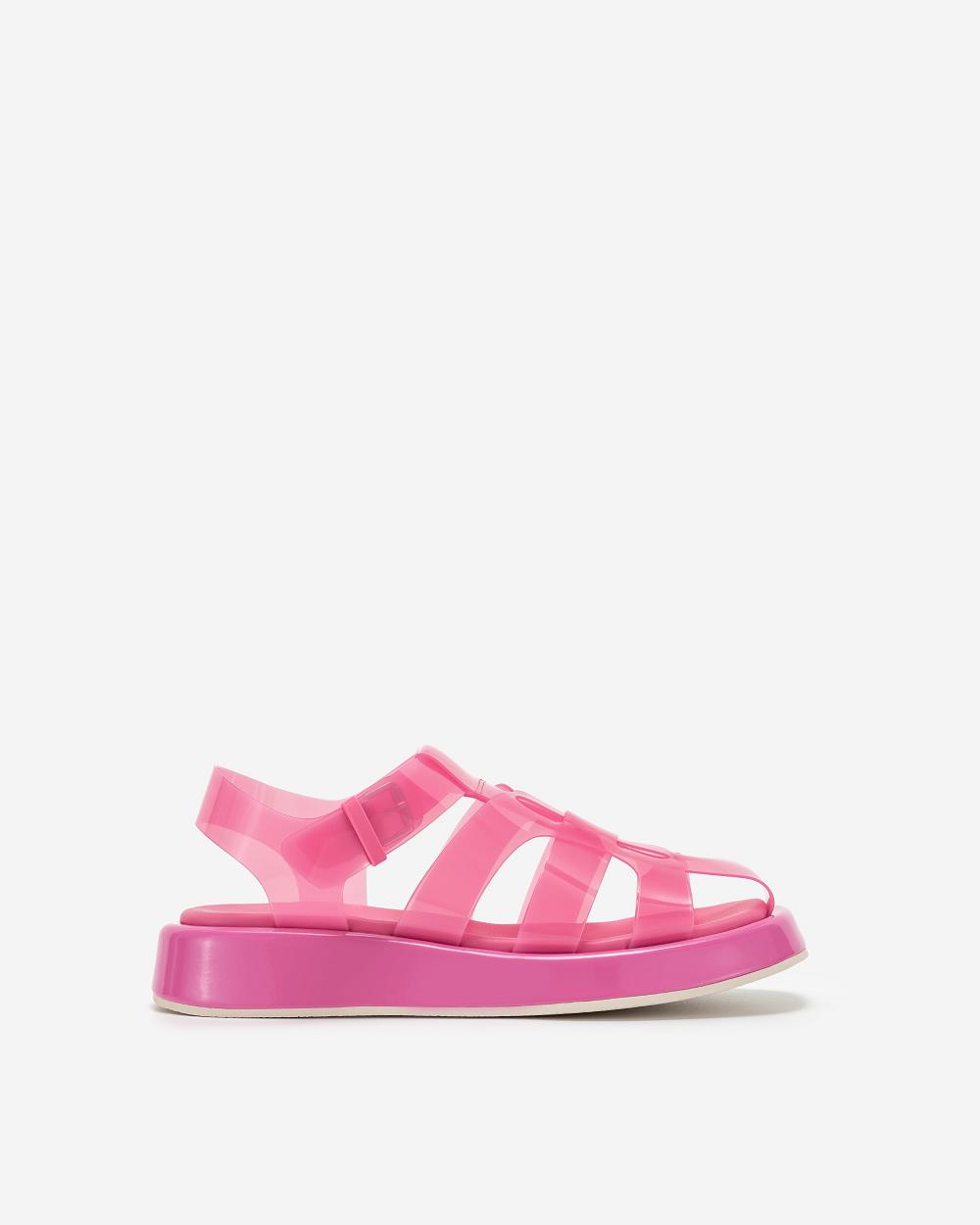 Buty JW PEI Piper Platformie Sandal Women Różowe | PL1506QZ