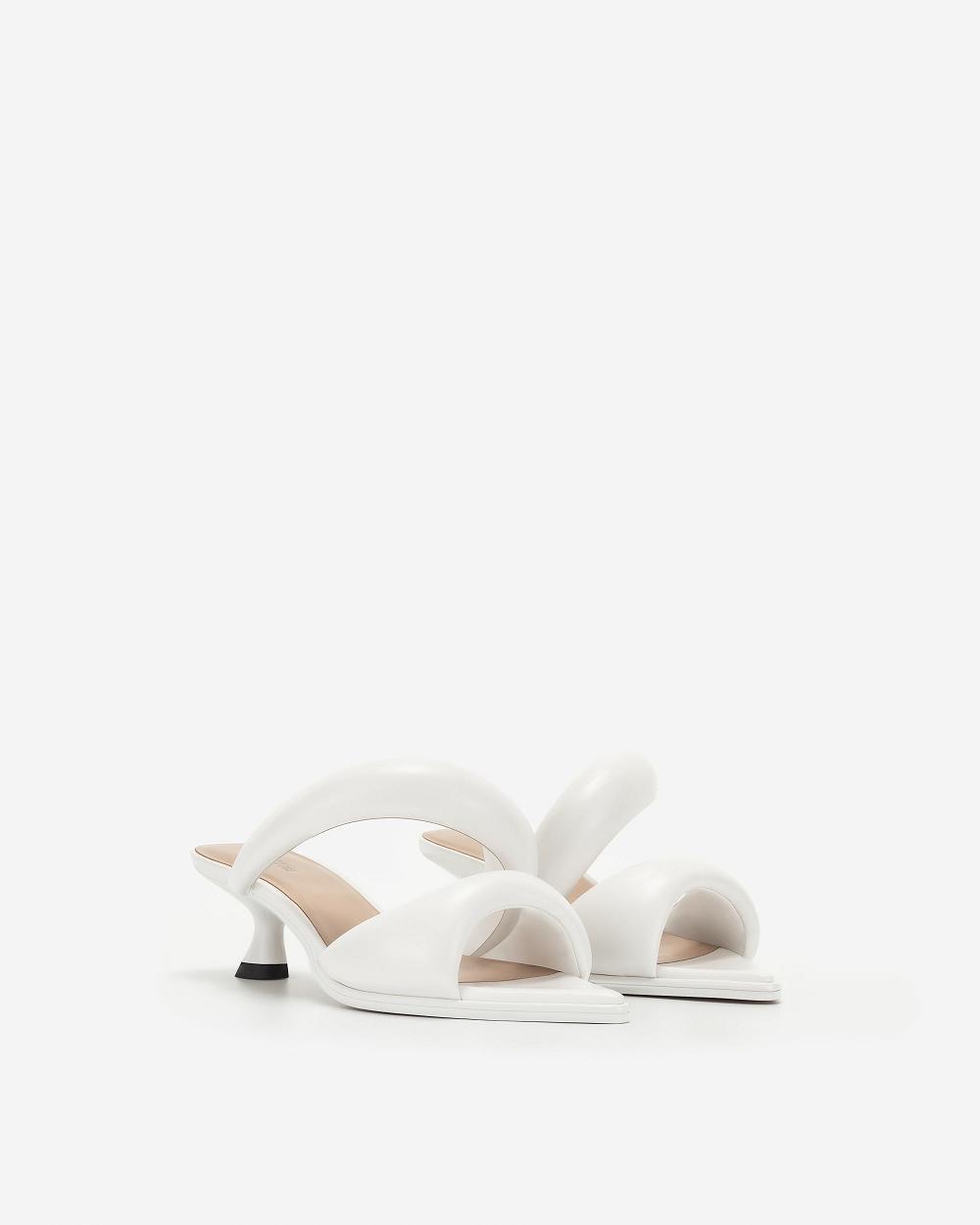 Buty JW PEI Sara Mule Women Białe | PL1510TV