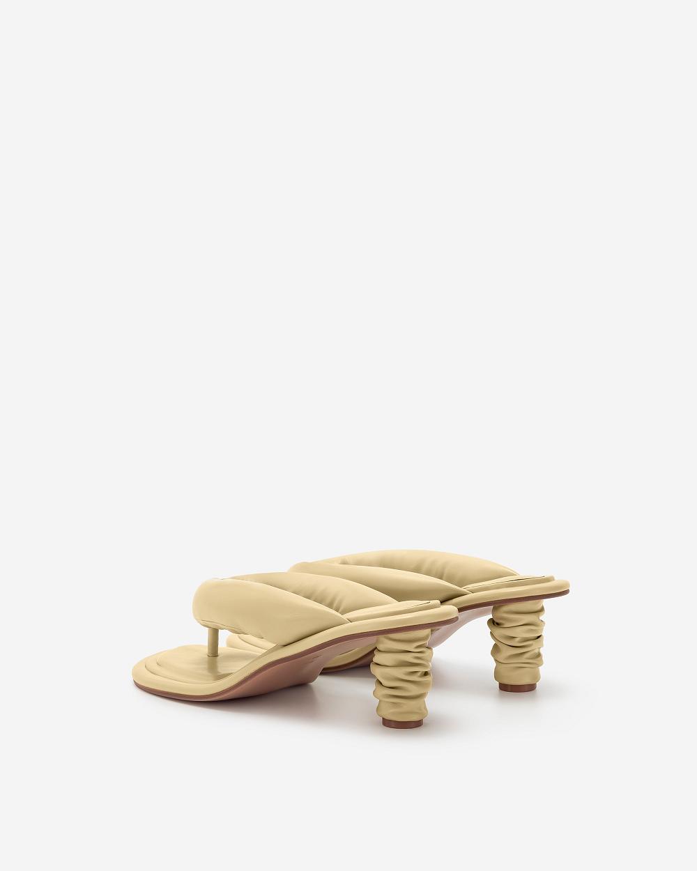 Buty JW PEI Talia Puffed Sandal Women Beżowe | PL1514OR