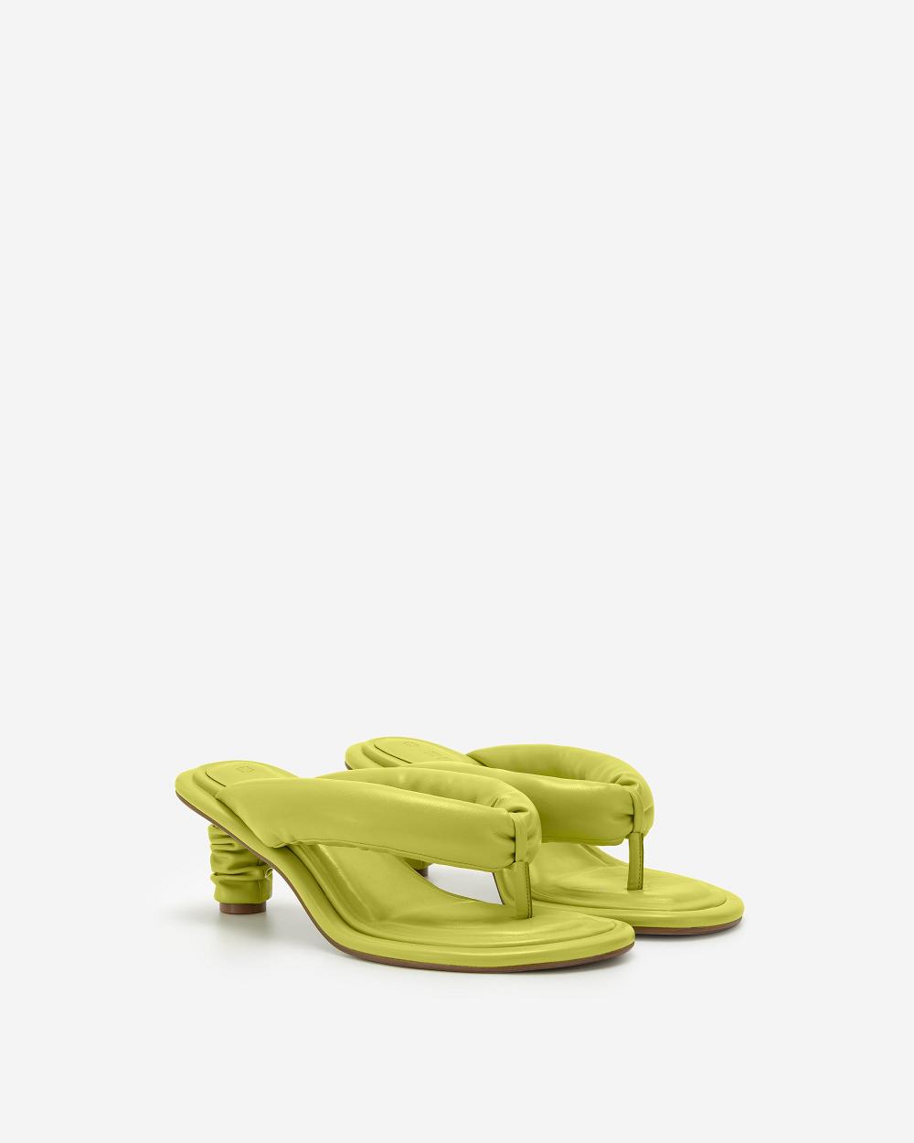 Buty JW PEI Talia Puffed Sandal Women Oliwkowe | PL1515PQ
