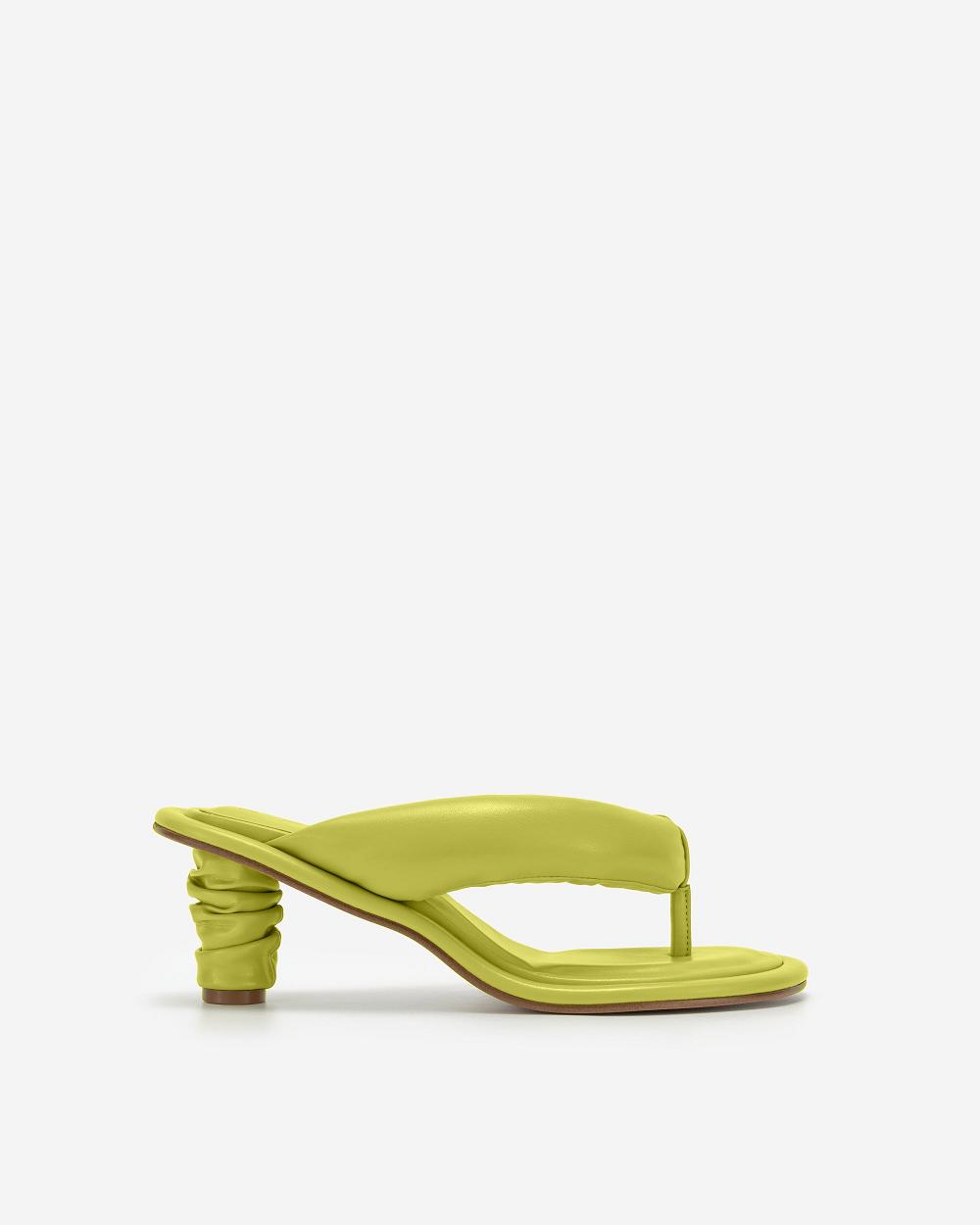 Buty JW PEI Talia Puffed Sandal Women Oliwkowe | PL1515PQ