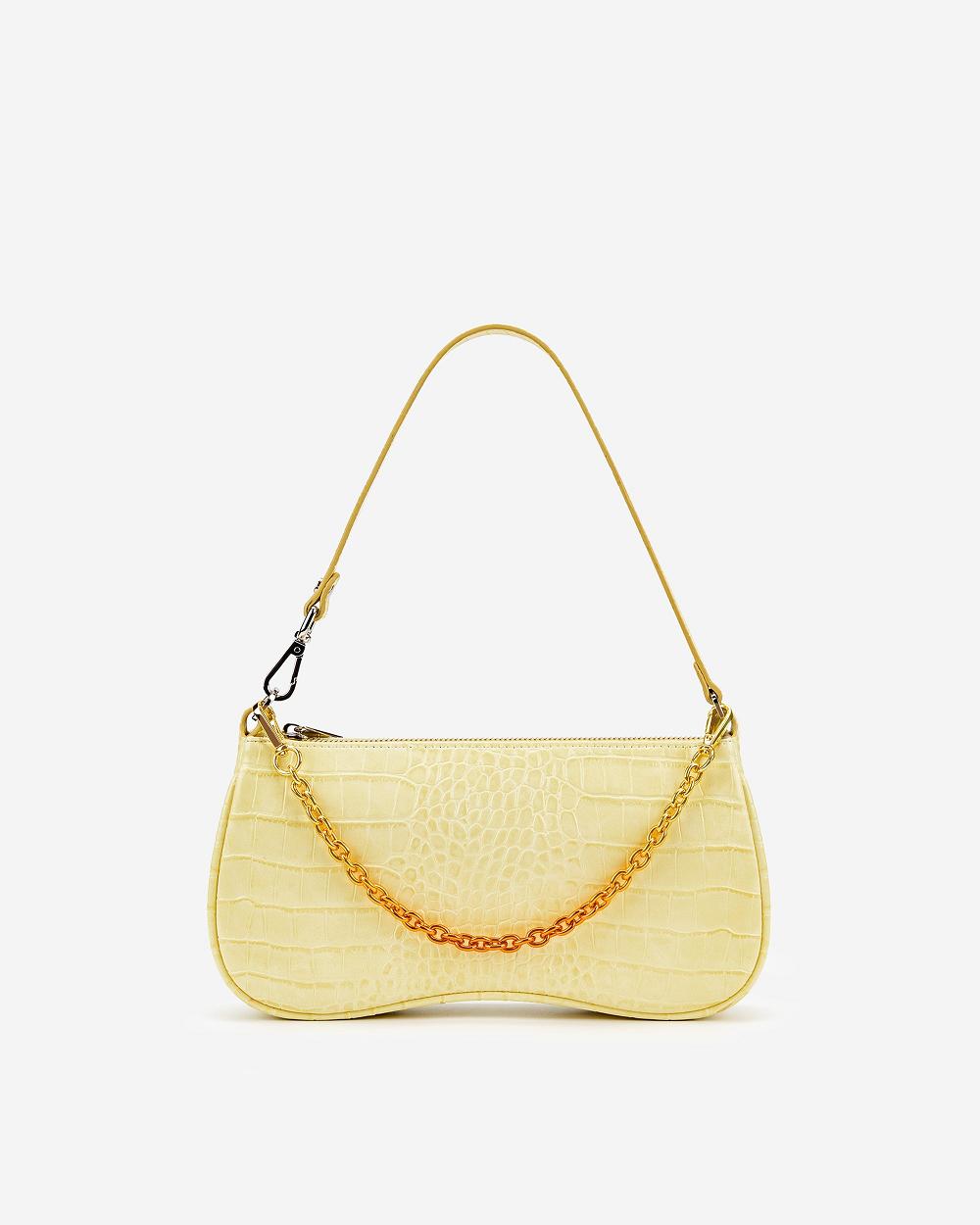 Pasek Łańcuszkowy JW PEI Isla Gradient Women Pomarańczowe | PL1381YU
