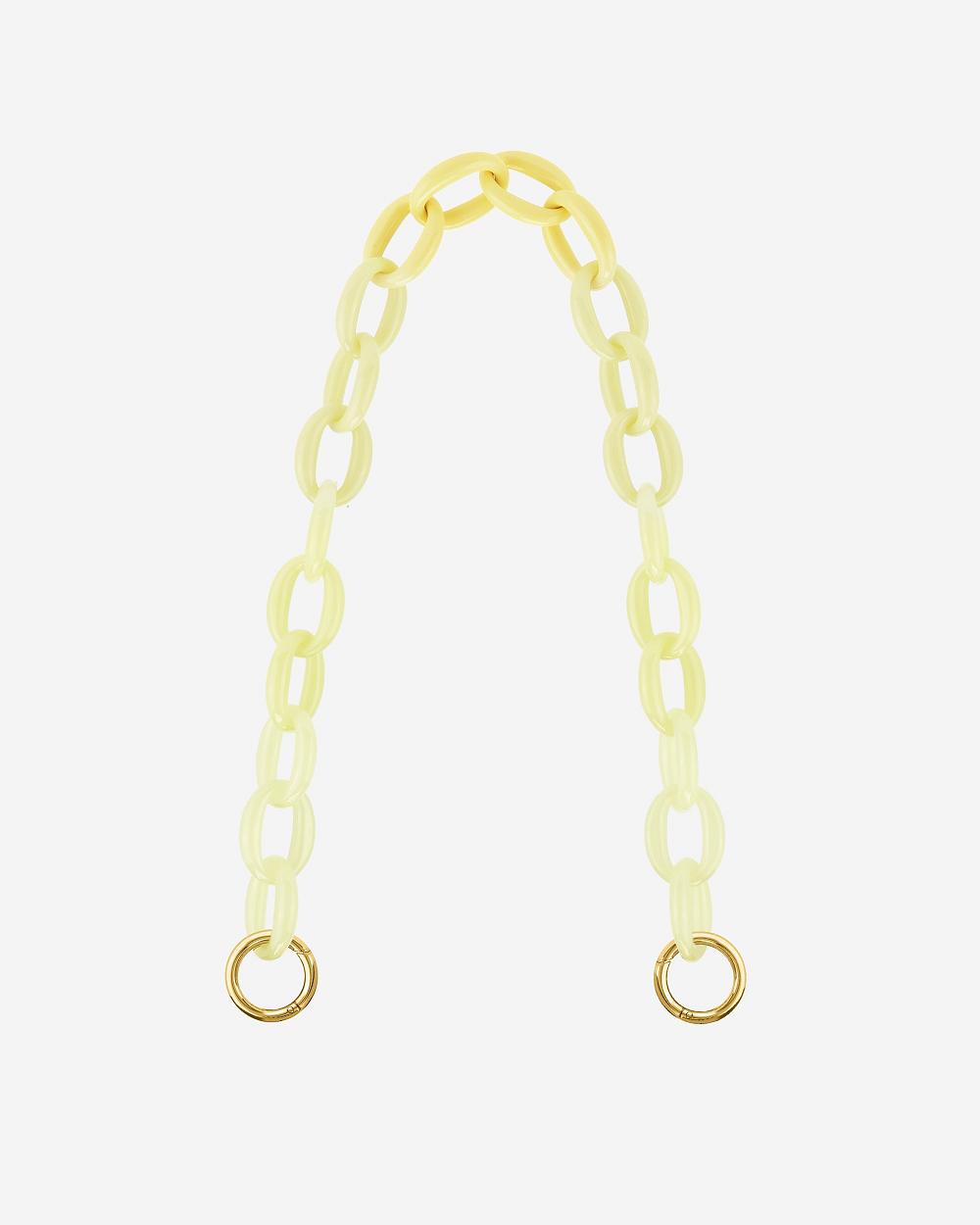 Pasek Łańcuszkowy JW PEI Mya Gradient Acrylic Women Żółte | PL1386AP