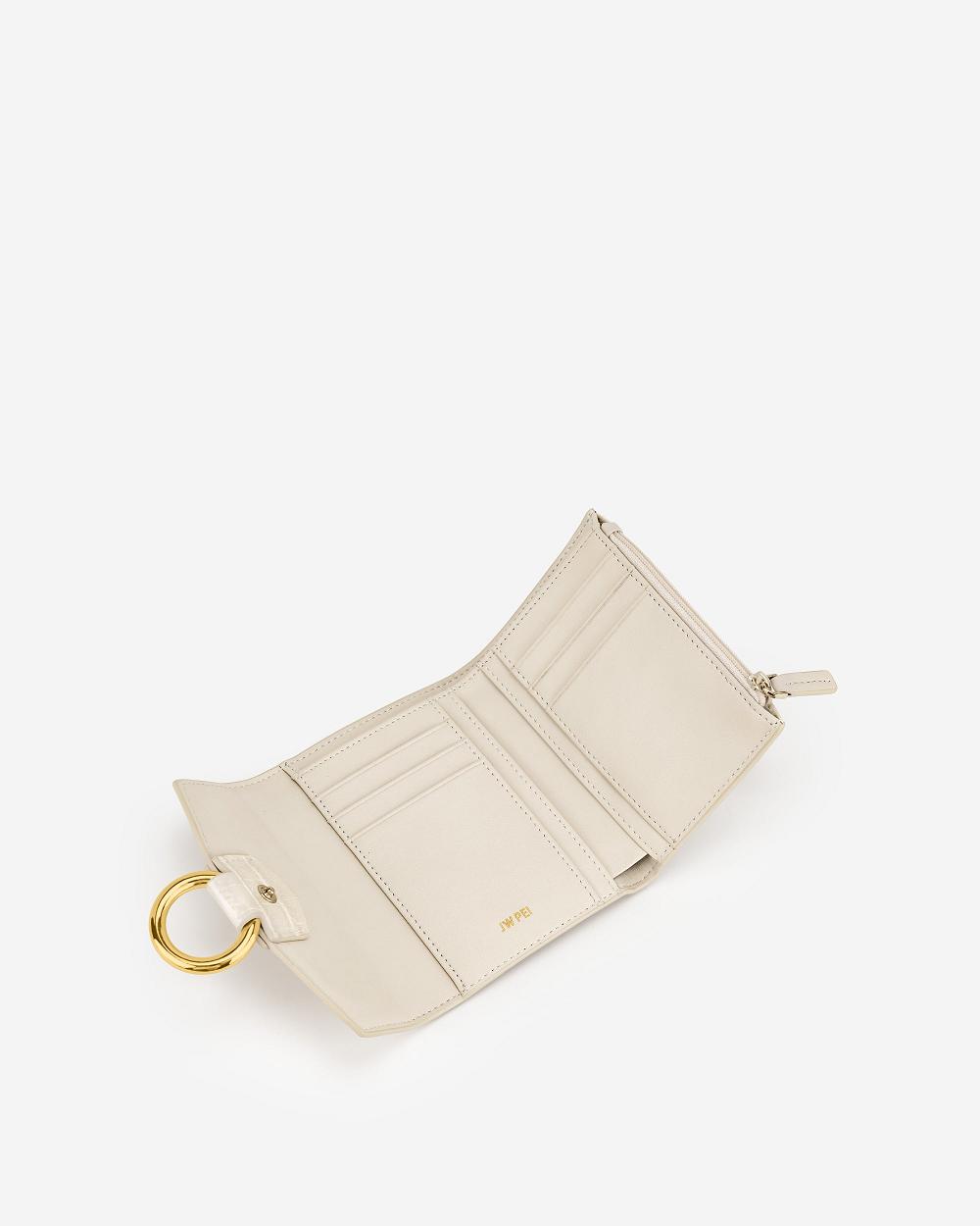 Portfele JW PEI Stella Women Białe | PL1521HK