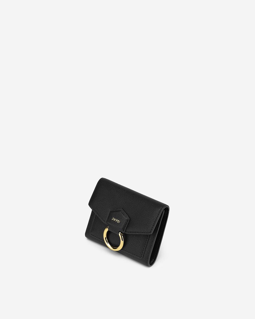 Portfele JW PEI Stella Women Czarne | PL1522JJ