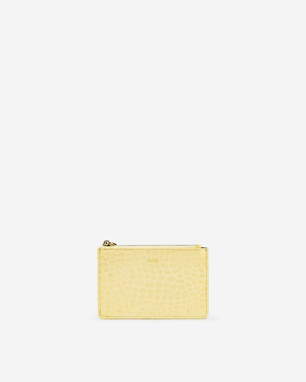 Posiadacz Karty JW PEI Quinn Zipped Women Żółte | PL1355YU